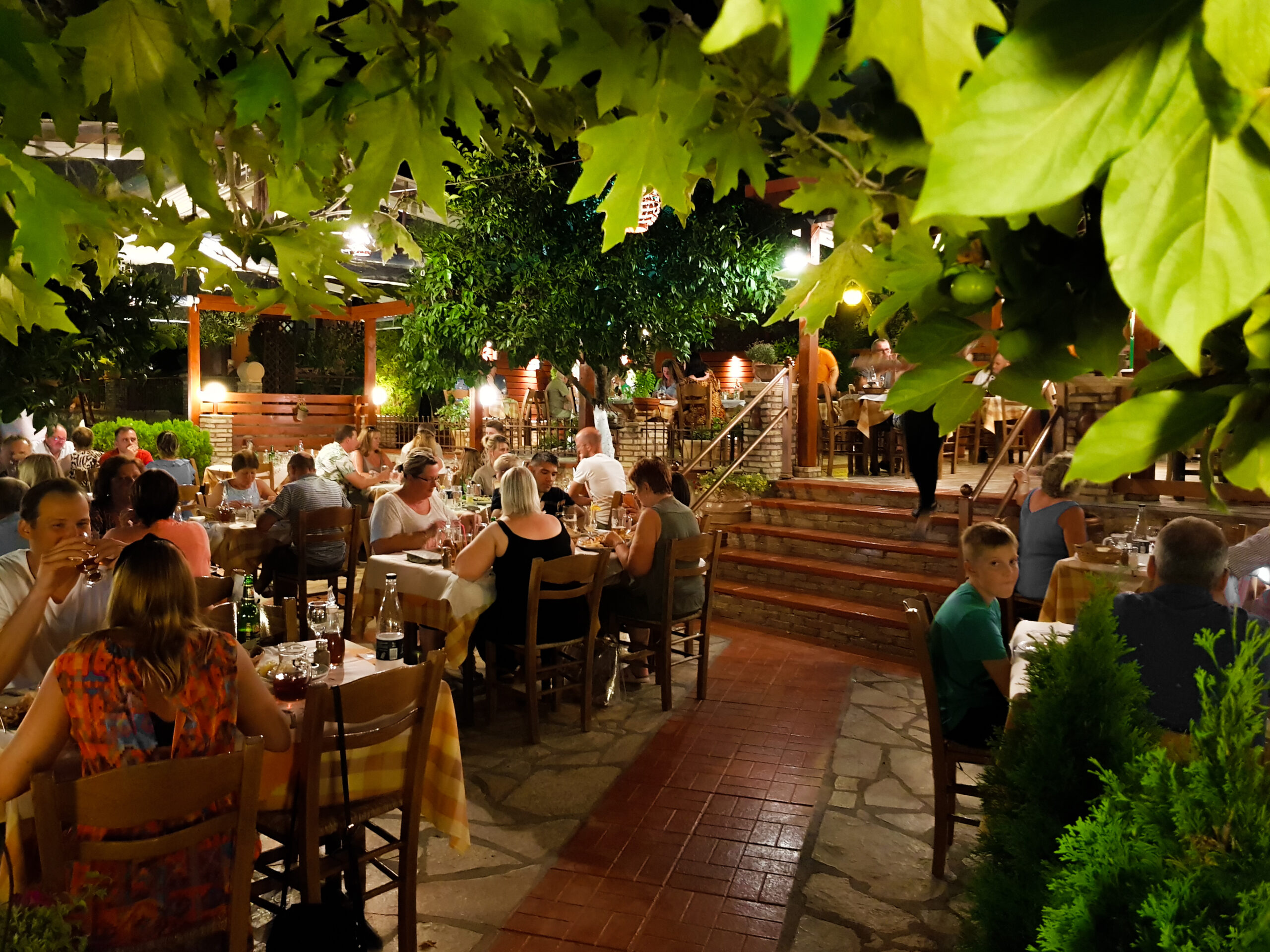 Perivoli Restaurant kitchen, Parga, Epirus